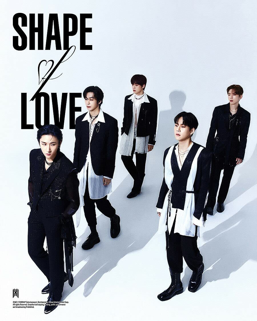 K-Pop CD Monsta X - 11th Mini Album 'Shape of Love'