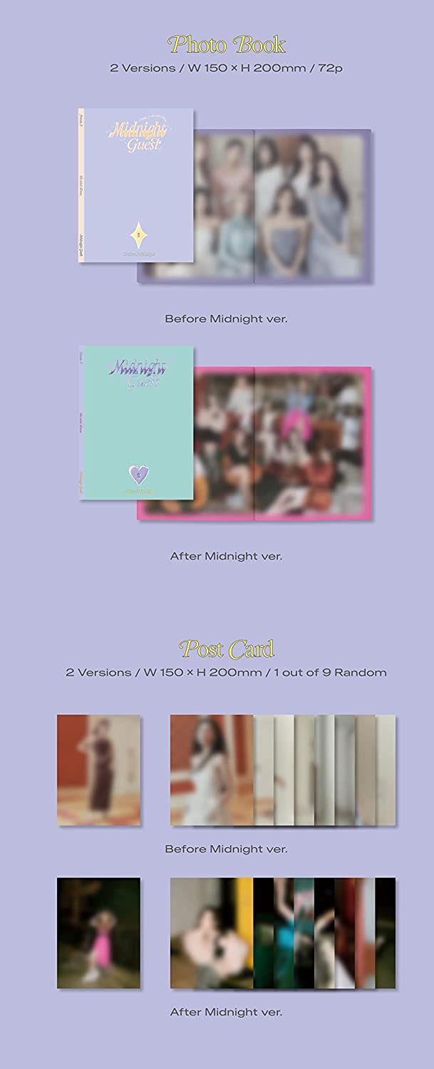 K-Pop CD Fromis_9 - 4th Mini Album 'Midnight Guest'