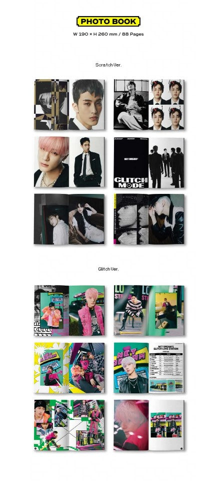 K-Pop CD NCT Dream - 2nd Album 'Glitch Mode' Photobook Ver.