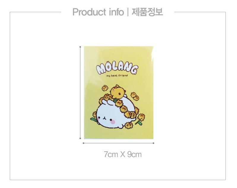 Molang 4 Sided Sticky Memo Pad
