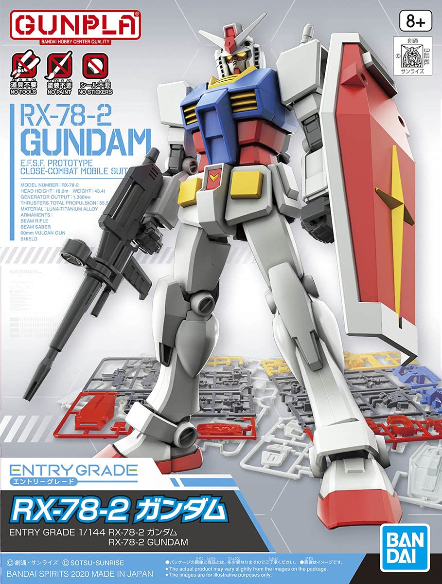 Entry Grade RX-78-2 Gundam Model Kit