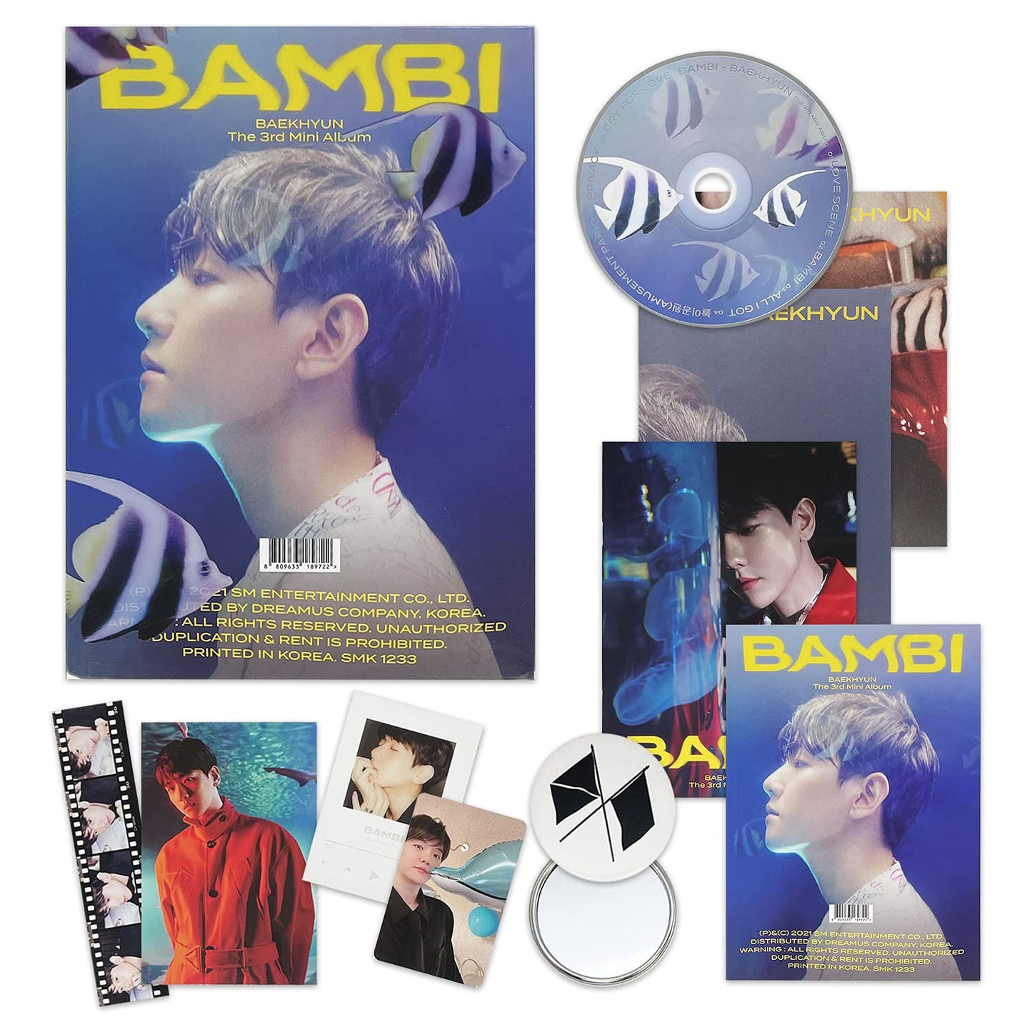 K-Pop CD Baekhyun - 3rd Mini Album 'Bambi'