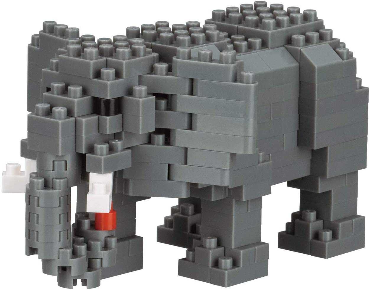 Nanoblock #295 Animals Series - African Elephant