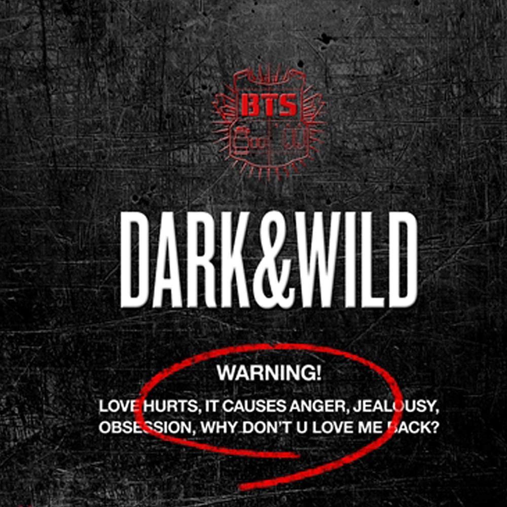 K-Pop CD BTS - 1st Full Album 'Dark & Wild'