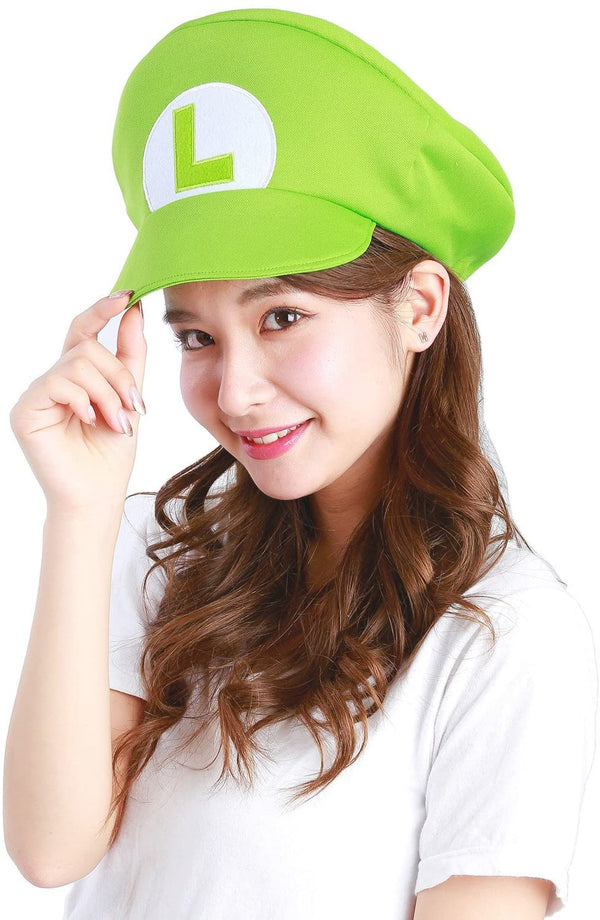 Anime Costume Hat: Super Mario - Luigi