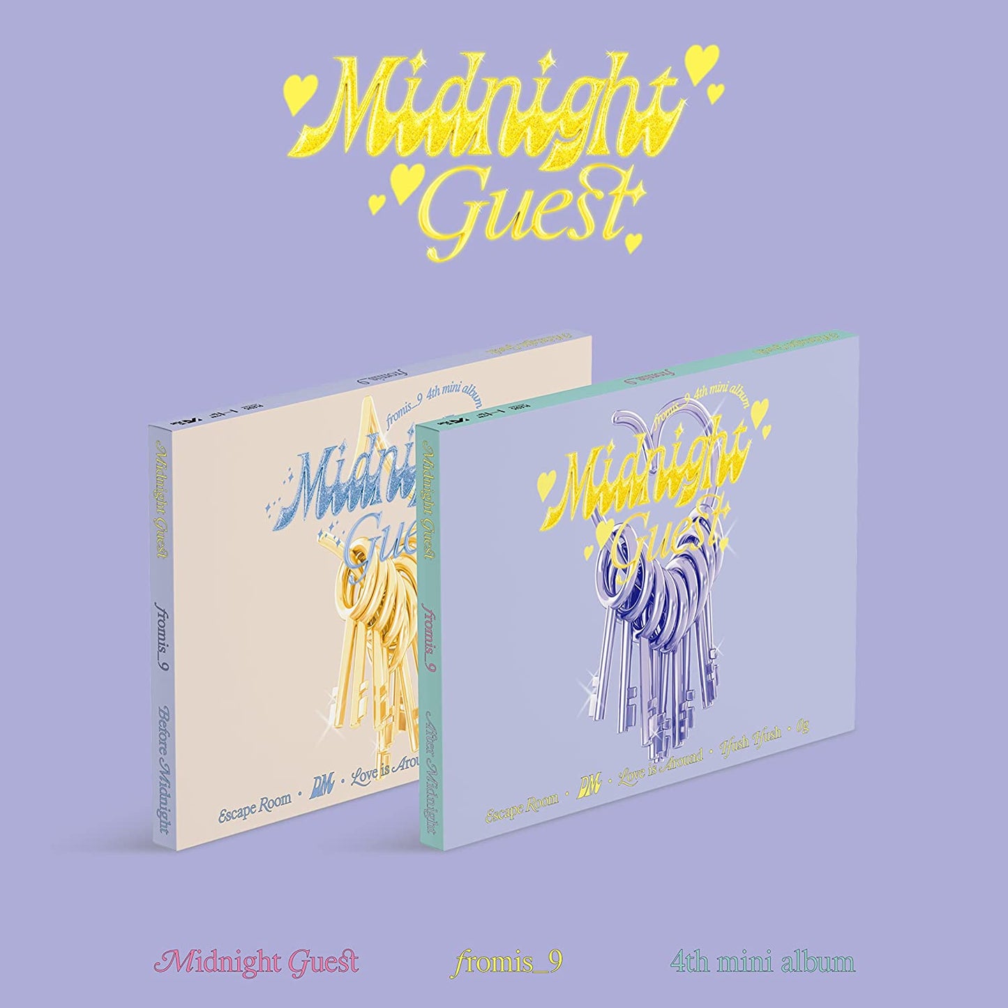 K-Pop CD Fromis_9 - 4th Mini Album 'Midnight Guest'