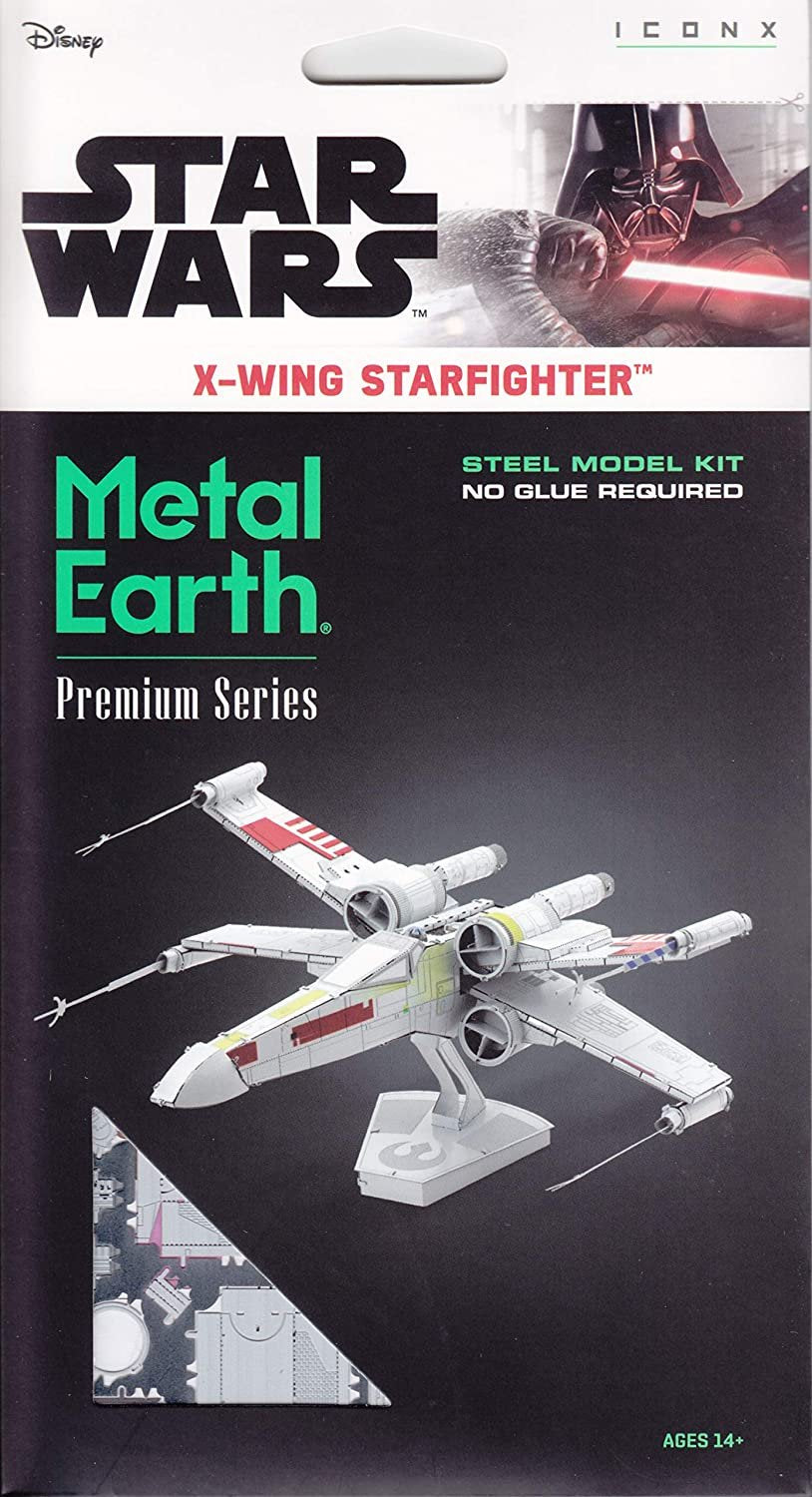Metal Earth Premium Series ICONX: Star Wars X-Wing Starfighter