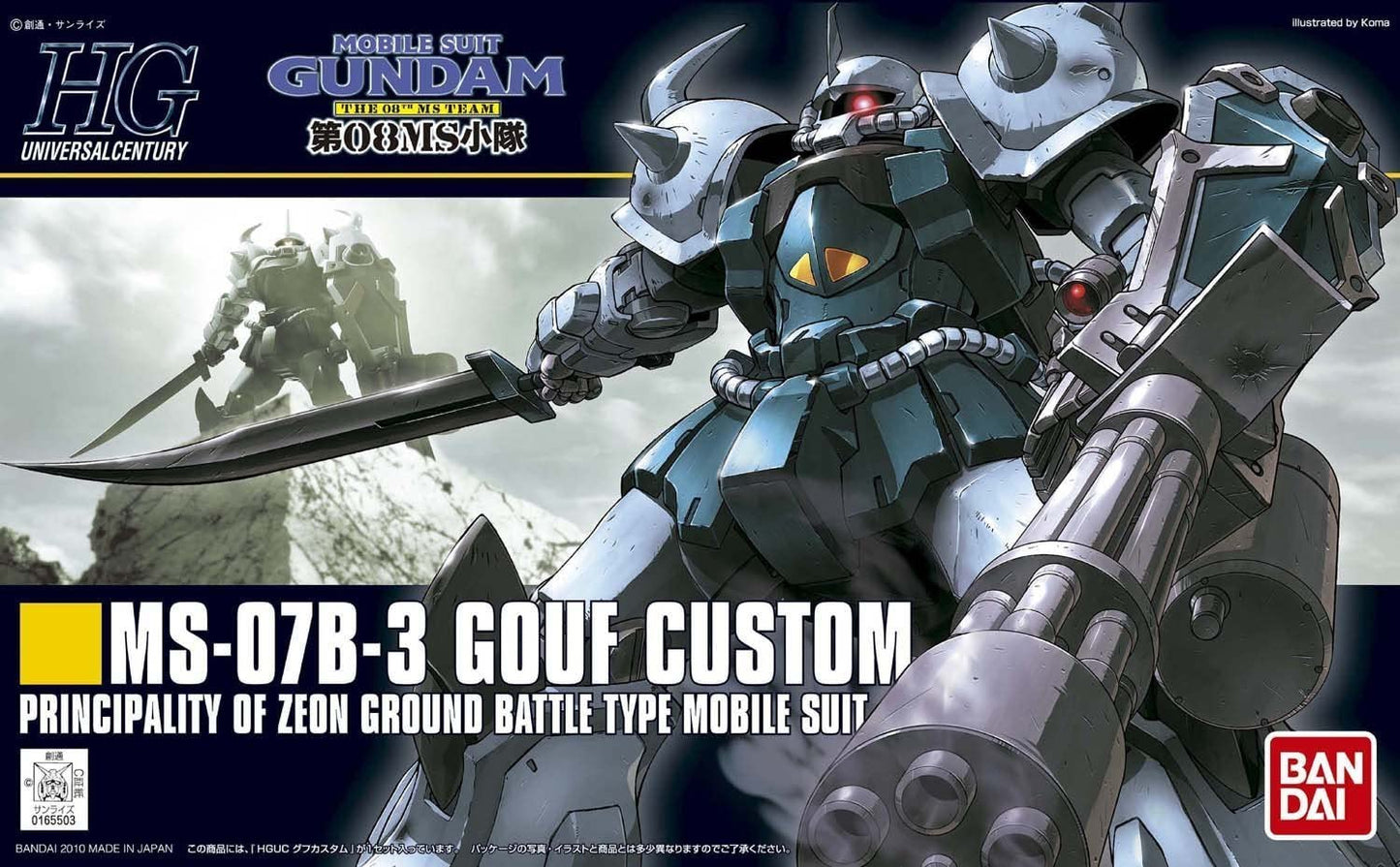 HGUC Gundam #117 MS-07B-3 Gouf Custom Mode Kit 1/144