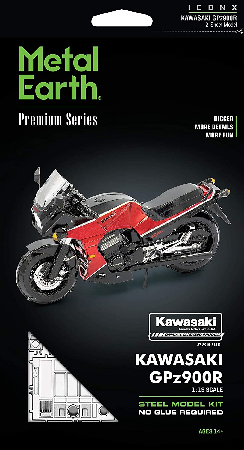 Metal Earth Premium Series ICONX: Kawasaki GPz900R