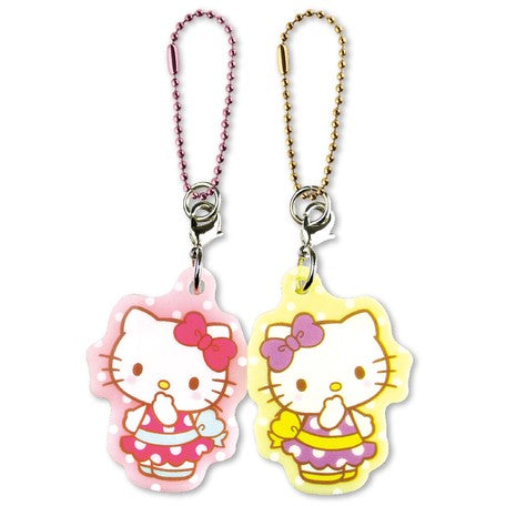 Sanrio Hello Kitty Acrylic Couple Keychain