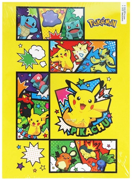[Bundle Set] Pokemon PP Spring Notebook (All 4 Designs)