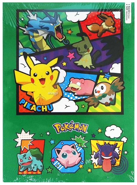 [Bundle] Fee! Box - Pokemon Notebook (Set of 4)