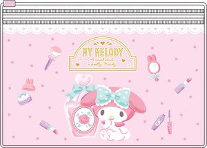 Sanrio Characters 2 Pockets Clear Pouch