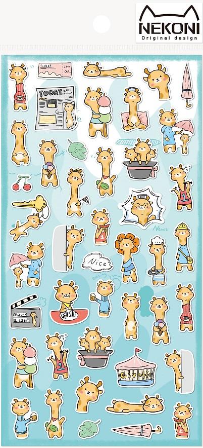 Nekoni Giraff Sticker 85030