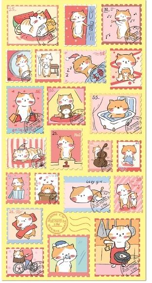 Nekoni Cat Stamp Sticker 85472