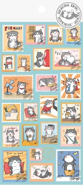 Nekoni Cat Stamp Sticker 85473