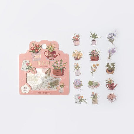 BGM Deco Sticker - Flower Shop