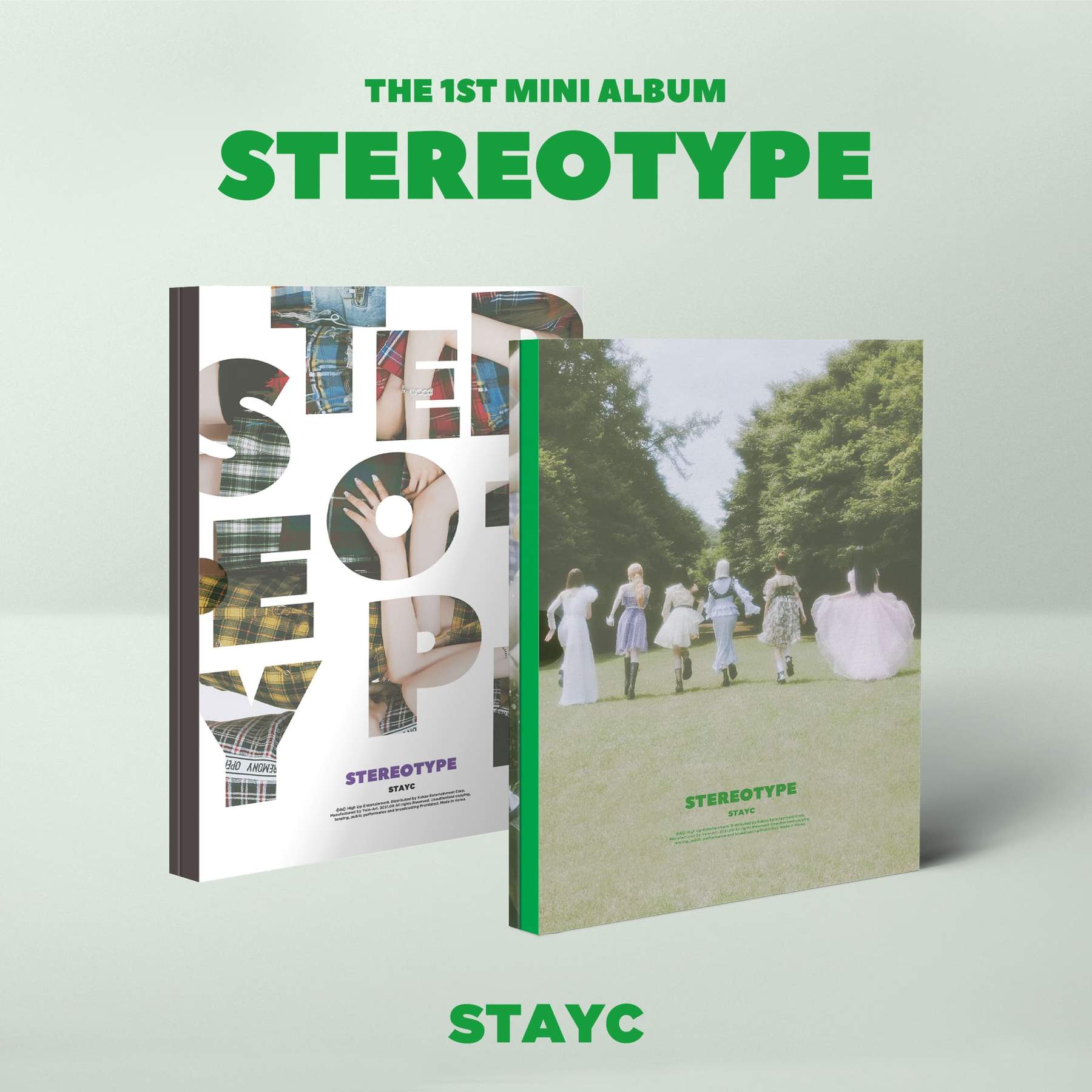 K-Pop CD Stayc - 1st Mini Album 'Stereotype'