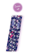 Sanrio Character Neck Strap - Kuromi Black