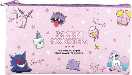 Pokémon Flat Multi Pouch - Purple