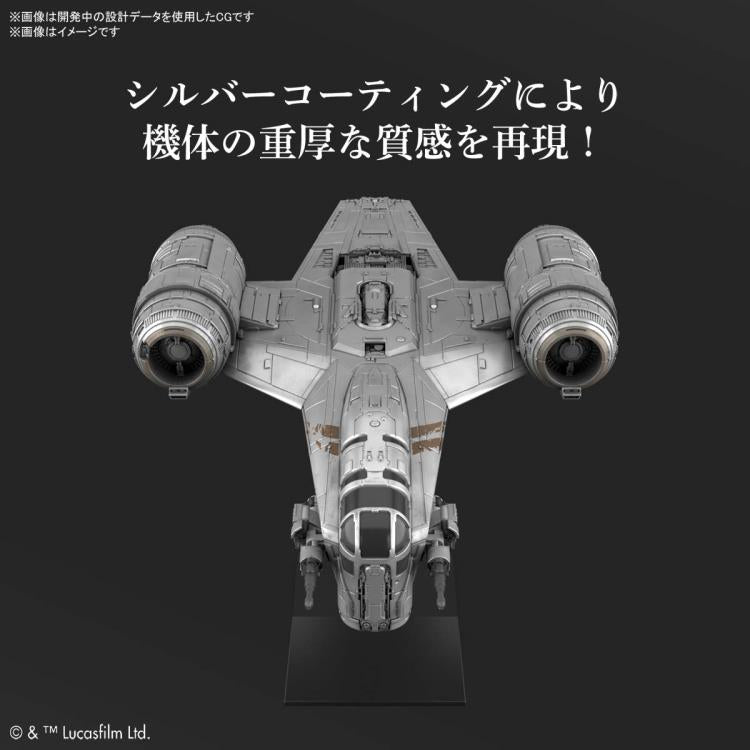 Star Wars The Mandalorian Razor Crest (Silver Coating Ver.) Model Kit