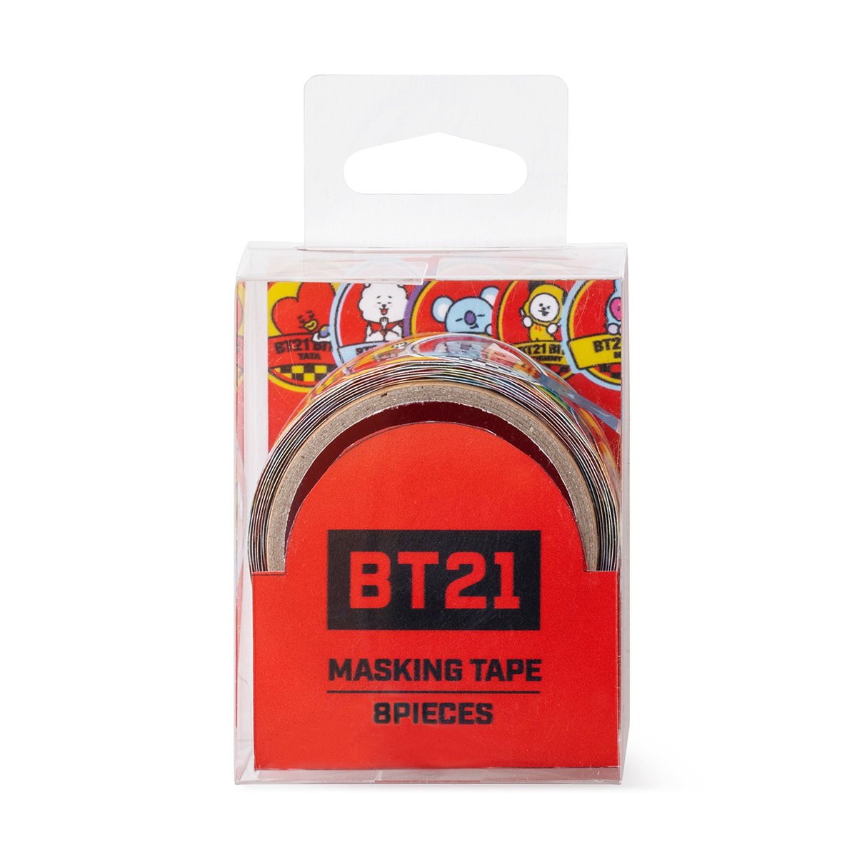 BT21 Assorted Masking Tape Stickers