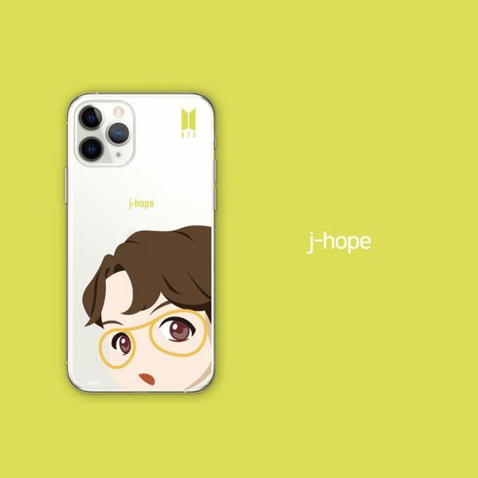BTS Motion Face Clear Soft Case - iPhone XR