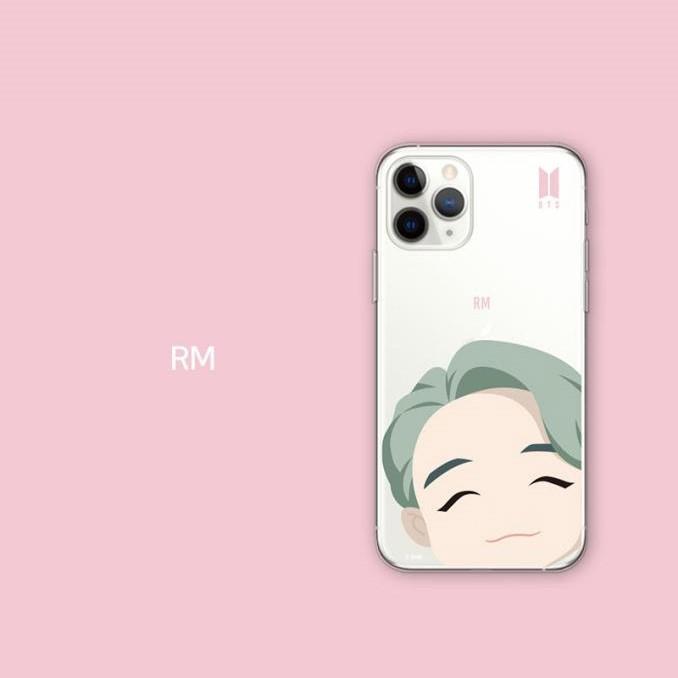 BTS Motion Face Clear Soft Case - iPhone 11