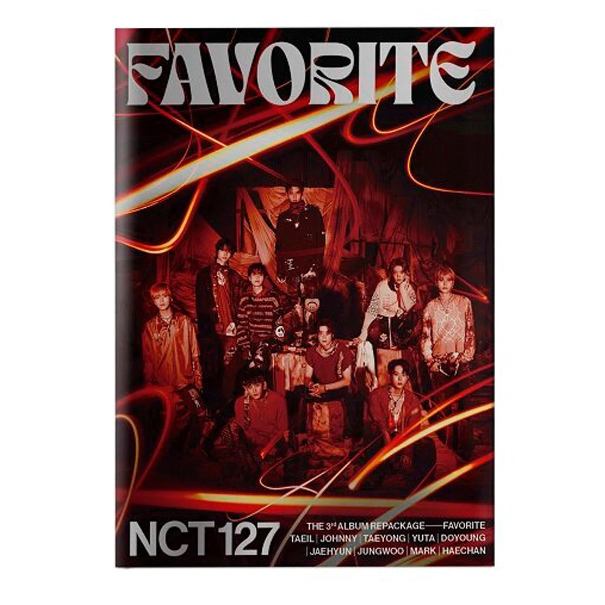 K-Pop CD NCT127 - 3rd Repackage Album 'Favorite'