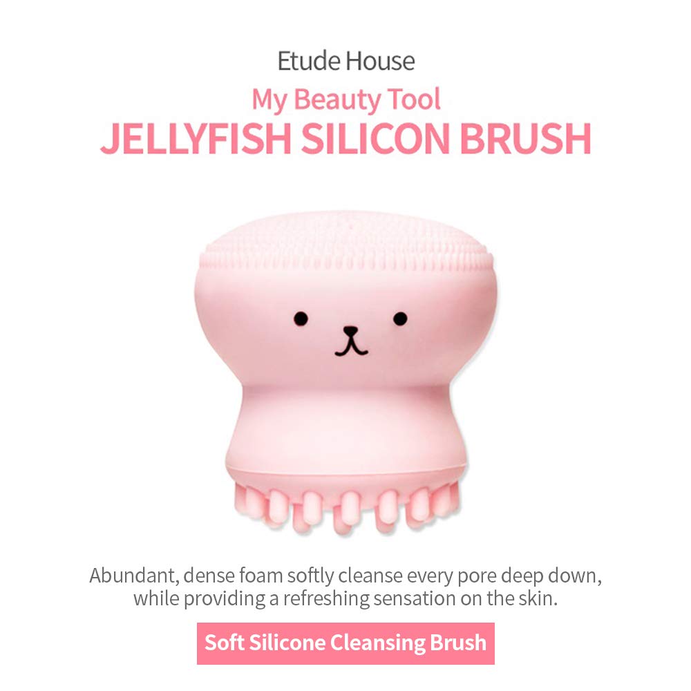 [Etude]Exfoliating Jellyfish Silicon Brush