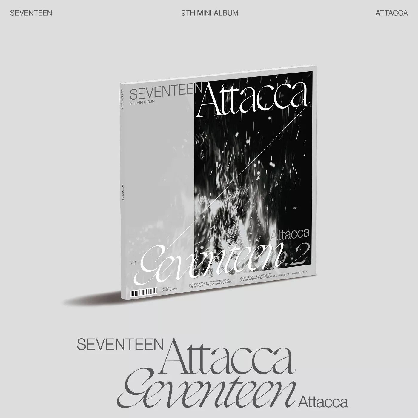 K-Pop CD Seventeen - 9th Mini Album 'Attacca'
