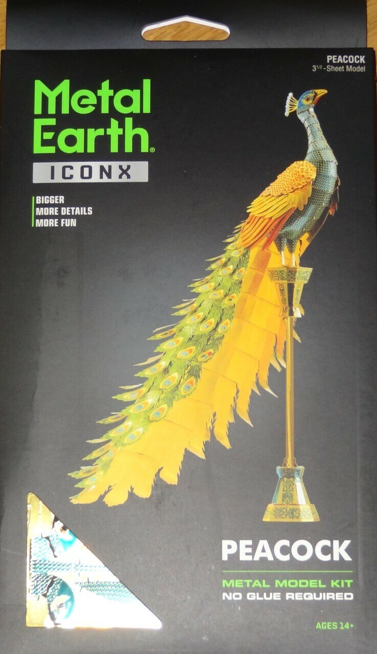 Metal Earth Premium Series ICONX - Peacock