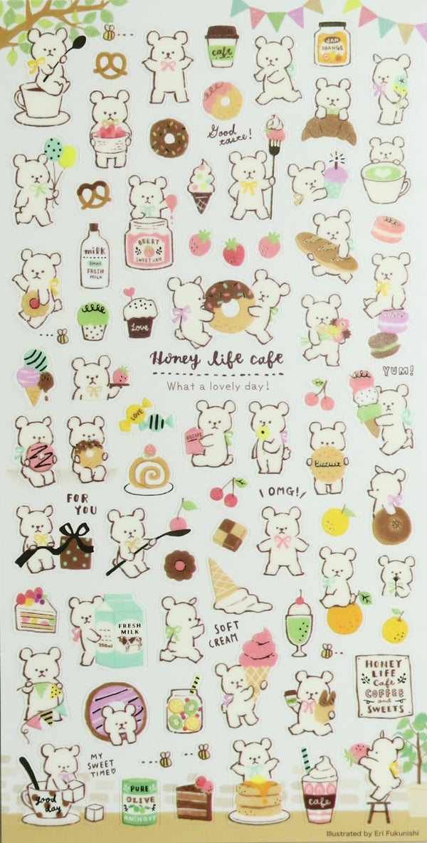 Mind Wave #79280 -Honey Life Cafe- Sticker