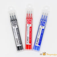 Pilot Frixion Erasable Gel Pen Refill - 0.5mm for sigle frixion pen (3pcs)