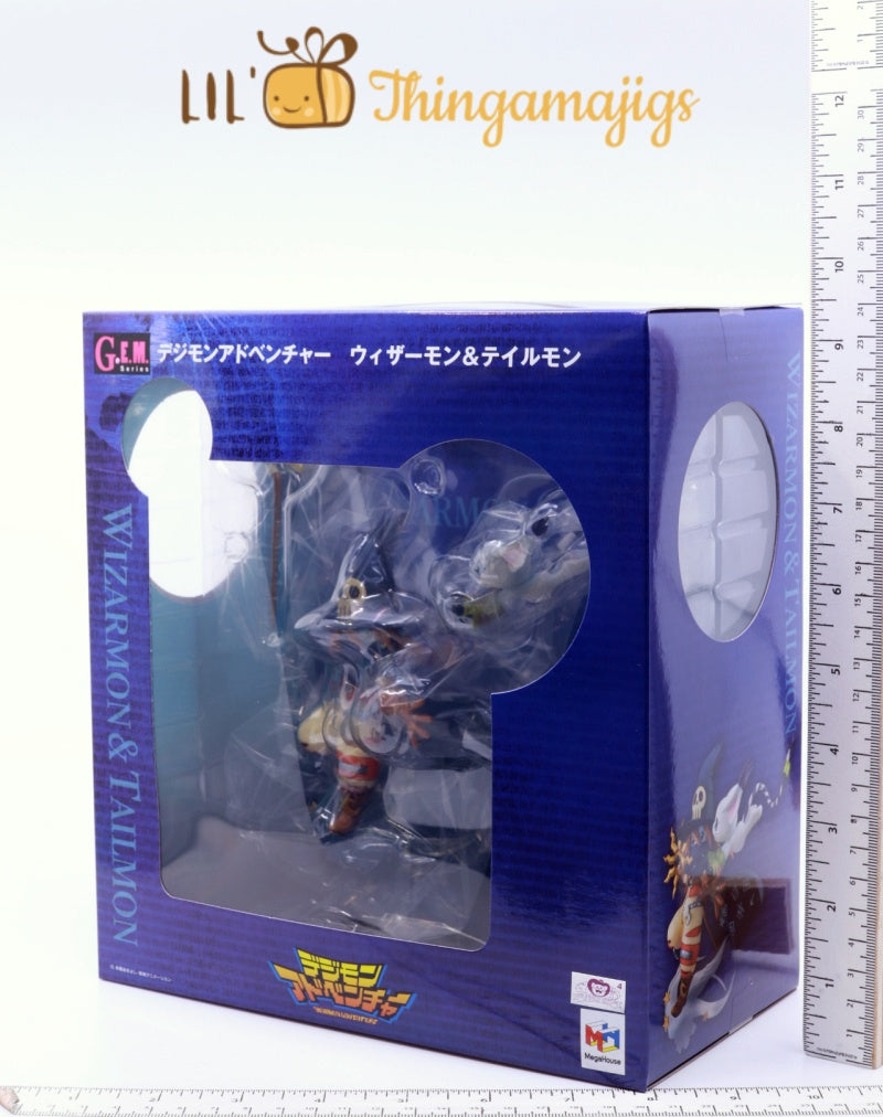 Digimon - G.E.M. Series - Wizarmon & Tailmon (Reissue) Figure