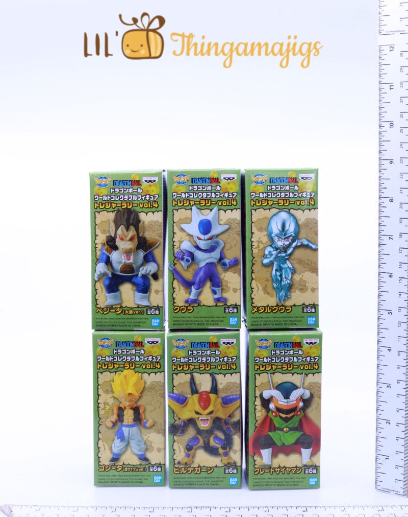 [Bundle Set] Dragon Ball - WCF Treasure Rally Vol. 4 (Set of 6 Figures)