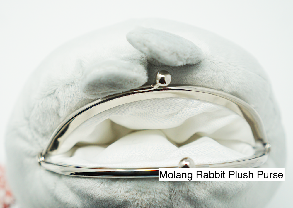 Molang Rabbit 7" Plush Purse