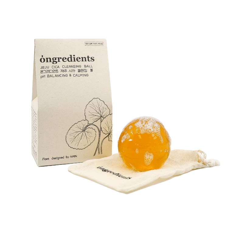 [Ongredients] Jeju Cica Cleansing Ball -110g