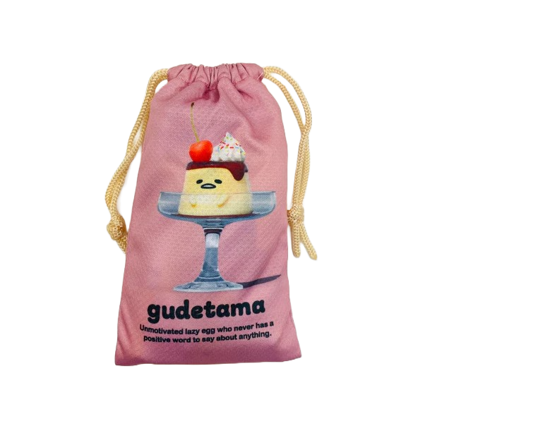 Sanrio Original - Gudetama Face Towel with Pouch (88164-3)