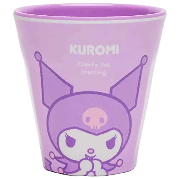 Sanrio Characters - T's Factory - Melamine Cup (Kuromi)