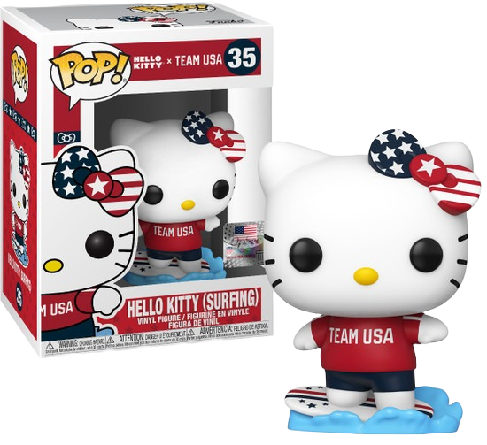 Hello Kitty x Team USA - Funko Pop! #35- Surfing