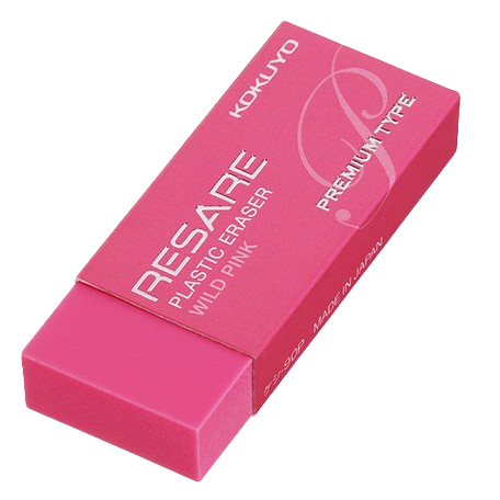 Kokuyo Resare Premium Type Eraser - Pink
