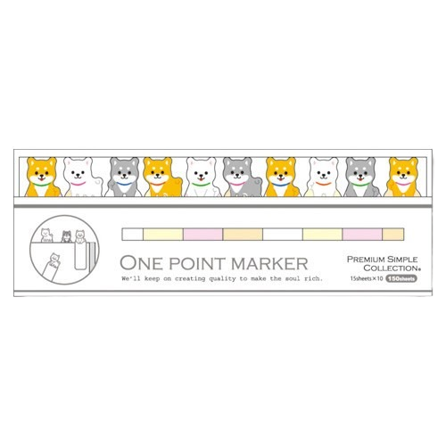Mind Wave - One Point Stick Marker - Shiba Dog (751051)