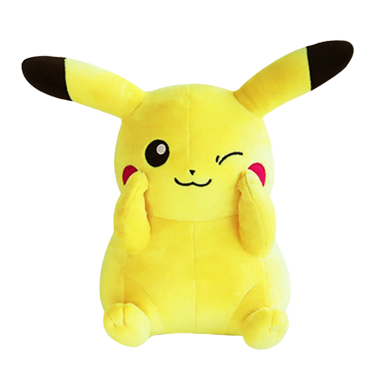 Pokemon Winking Pikachu Plush 25cm
