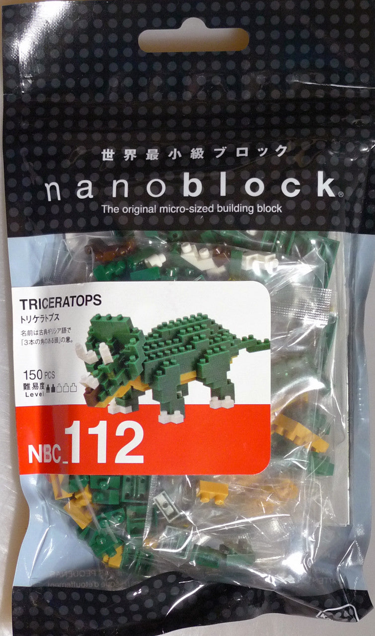 Nanoblock #112 Triceratops 150pcs