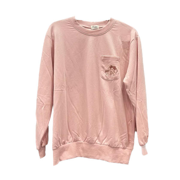 Sanrio Characters - Sweatshirt with Pocket (My Melody)