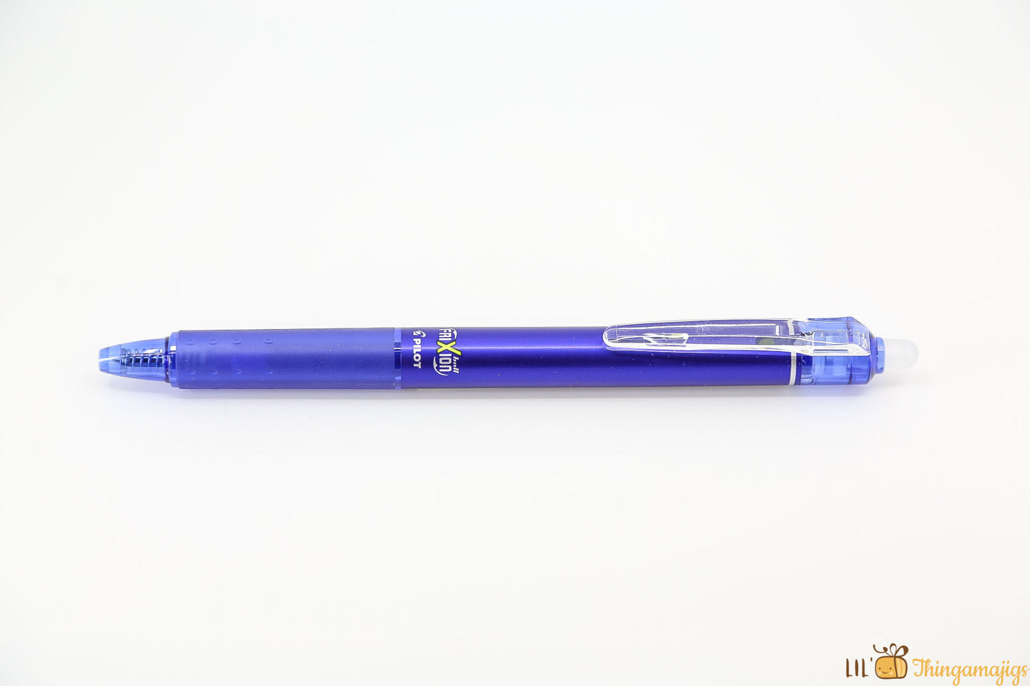 Pilot FriXion Ball Knock Retractable Gel Pen - 0.5 mm - Blue