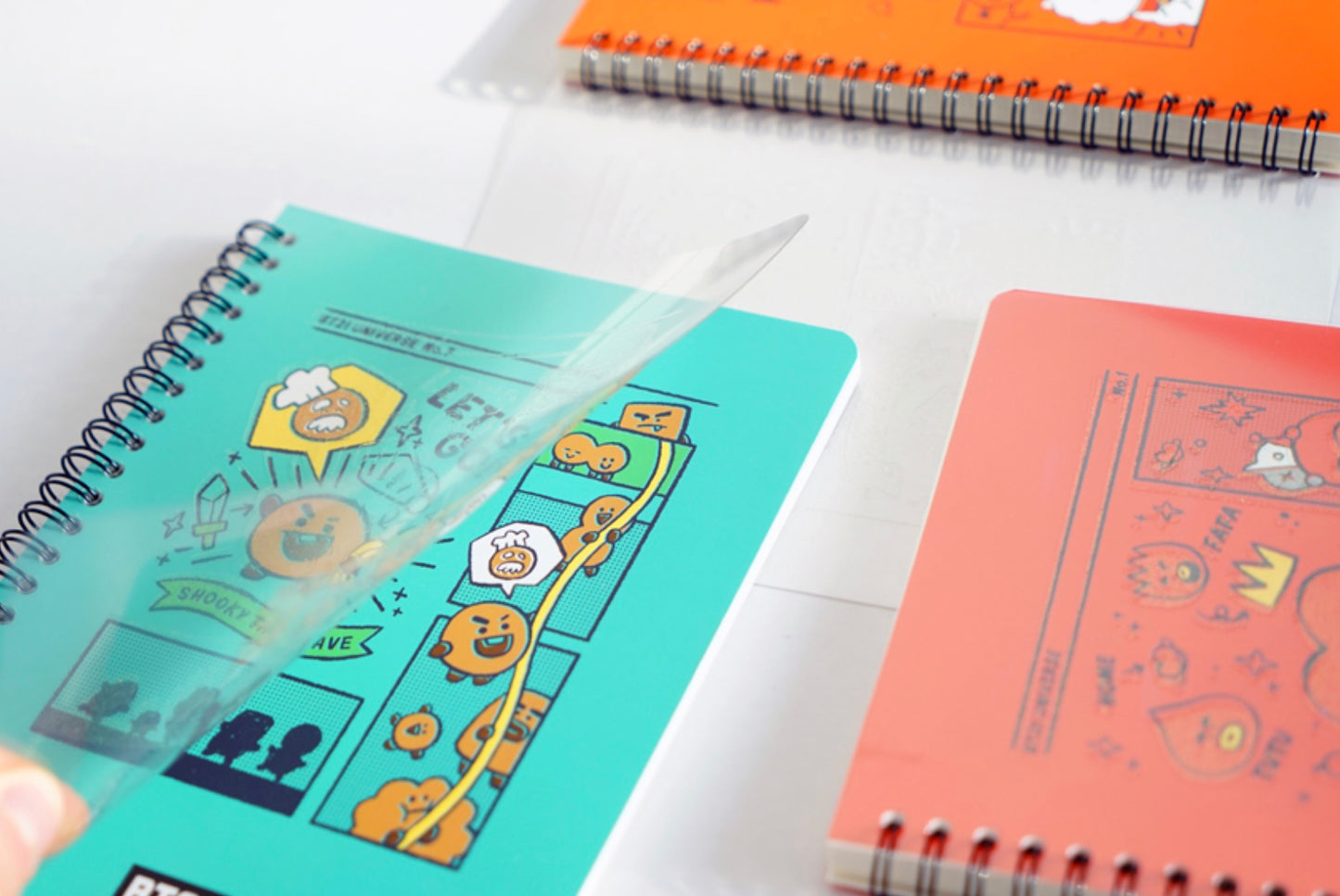 BT21 Epoxy PP Cover Notebook