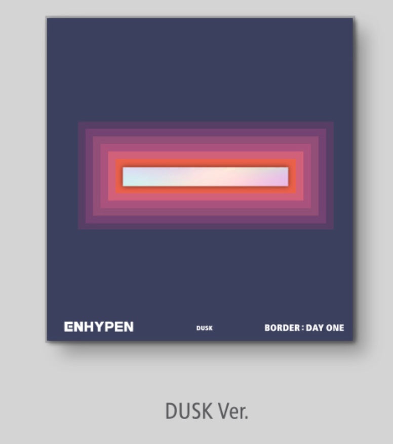 K-Pop CD Enhypen - Mini Album Vol.1  'Border: Day One'