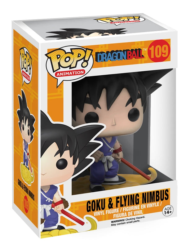 Dragon Ball - Pop! #109 - Goku & Flying Nimbus Figure